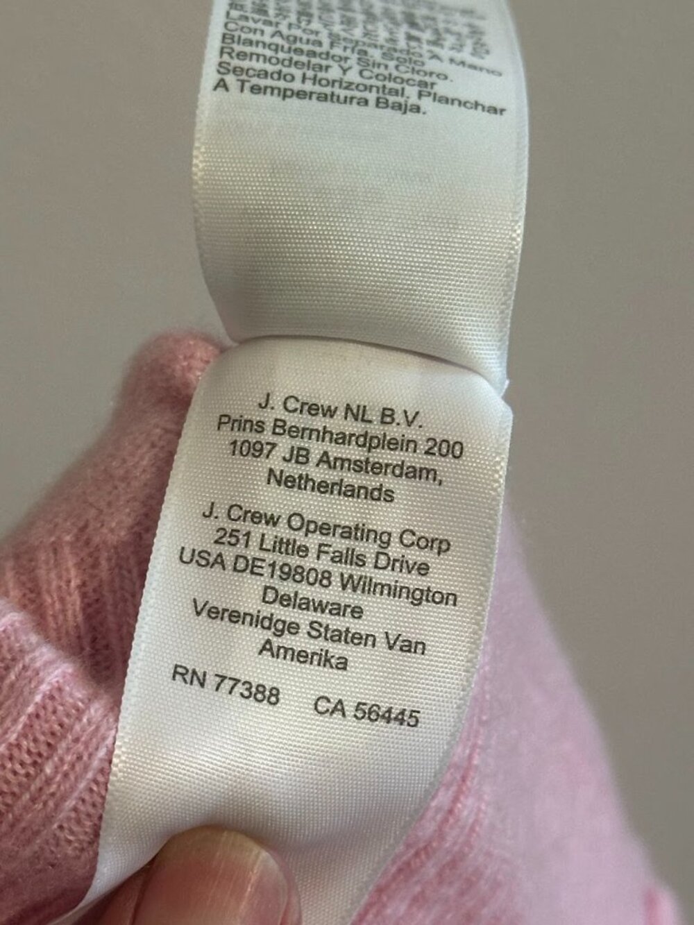 J Crew Cashmere Cropped Fit Sweater Size Medium - Picture 6 of 9